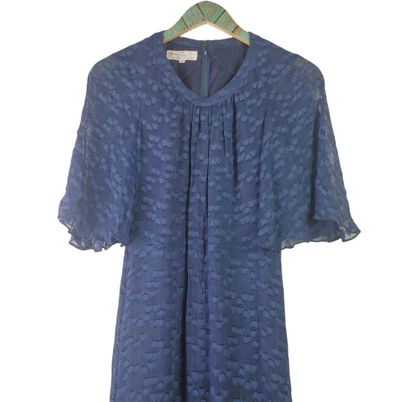 50's RARE Original Leilian Tokyo Sheer Dress 10 - Picture 3 of 10